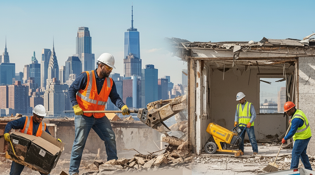 Demon Remove All for junk removal, demolition and clean out services