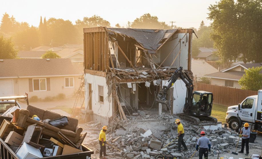 Junk Removal, Demolition & Clean Out Services by Demon Remove All